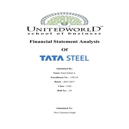 TATA Steel | PDF