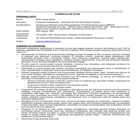 K_Niven_CV_June 2015_Rev