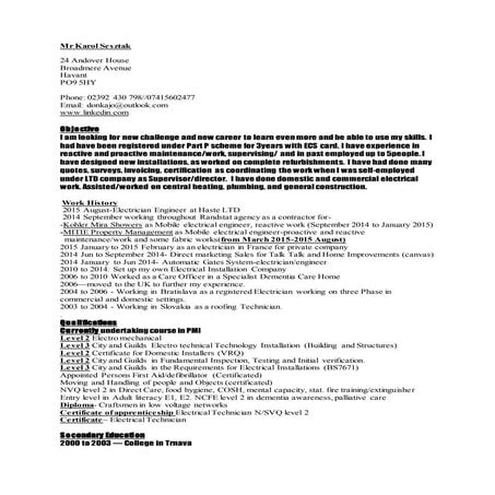 CERT III ELEC | PDF