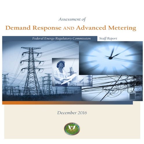 Demand Response in US Markets: Lessons for a low-carbon transformation ...