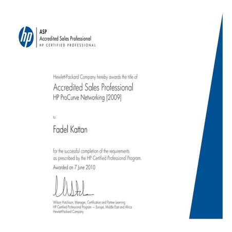 HP ProCrvNet | PDF