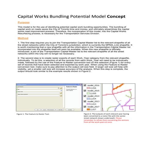 Capital Works Bundling Potential Model_Concept