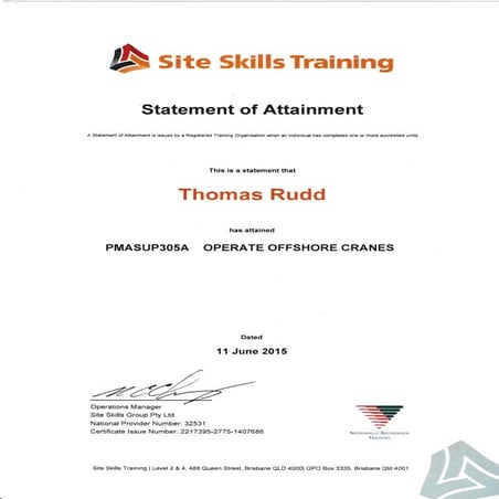 PERFORM BASIC RIGGING OPERATIONS | PDF