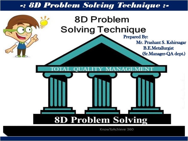8D analysis presentation