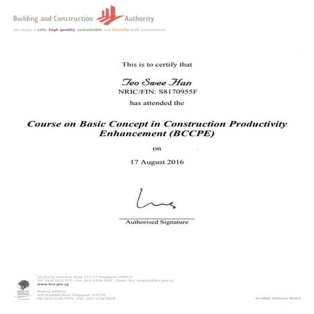 bca BCCPE_17AUG2016 | PDF