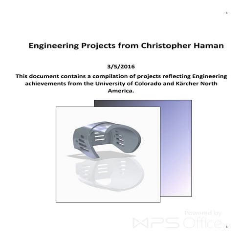 Engineering Portfolio | PDF