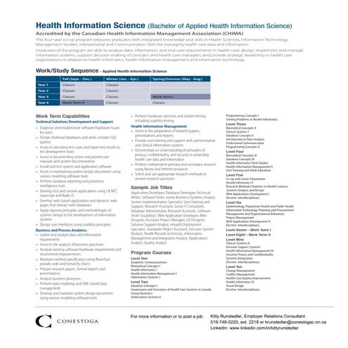 BAHIS Program Outline