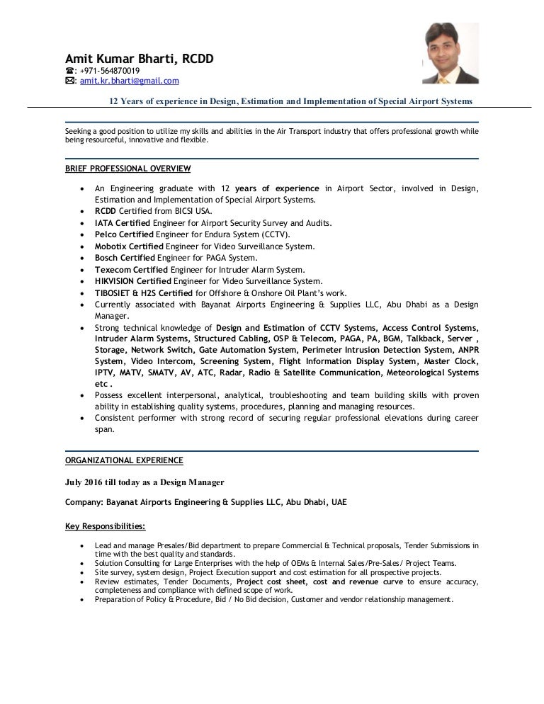 Amit Bharti Cv