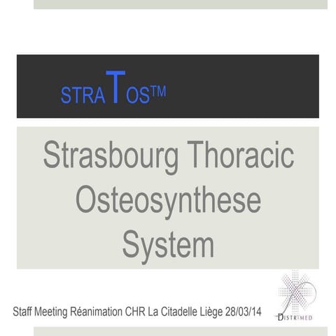 STRATOS ICU Presentation CHR La Citadelle Liège 280315 short version