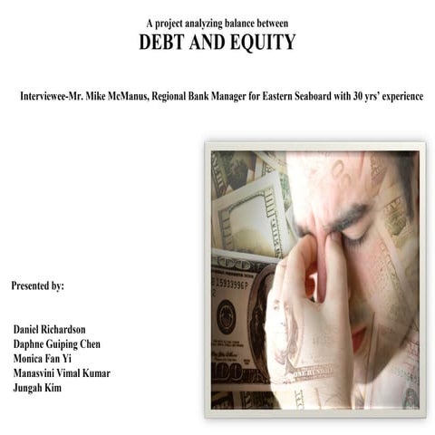 Finance PPT-finance project