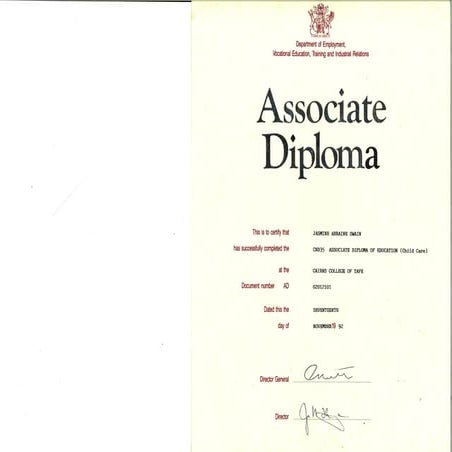 Assoc Diploma