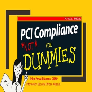 PCI Compliance NOT for Dummies epb 30MAR2016