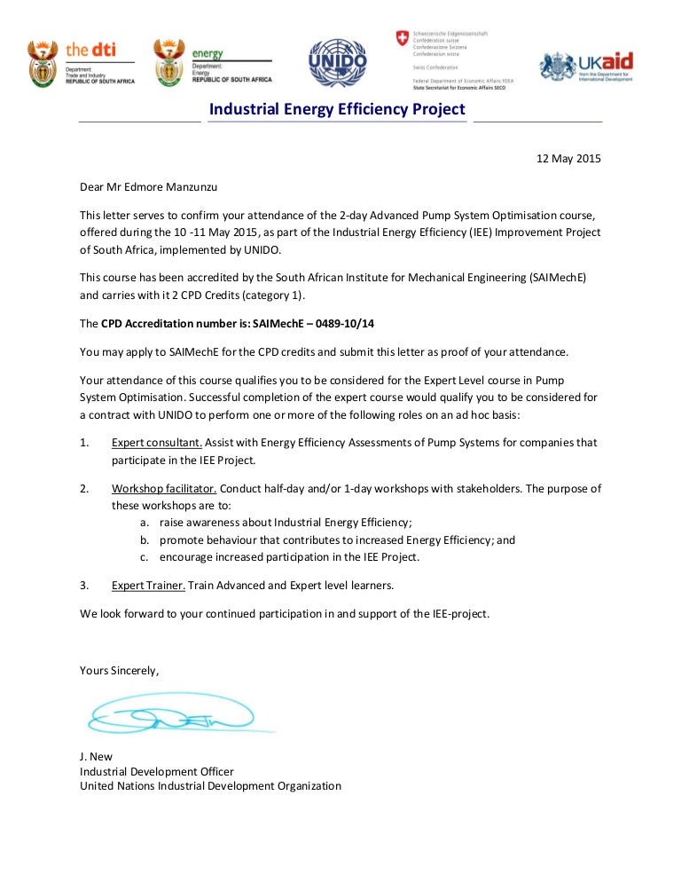 CPD Letter Edmore Manzunzu Pumps