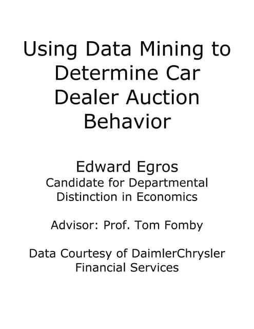Data Mining Paper