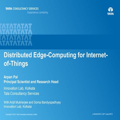 Arpan pal gridcomputing_iot_uworld2013