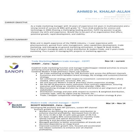 Ahmed Khalaf-Allah resume - M15