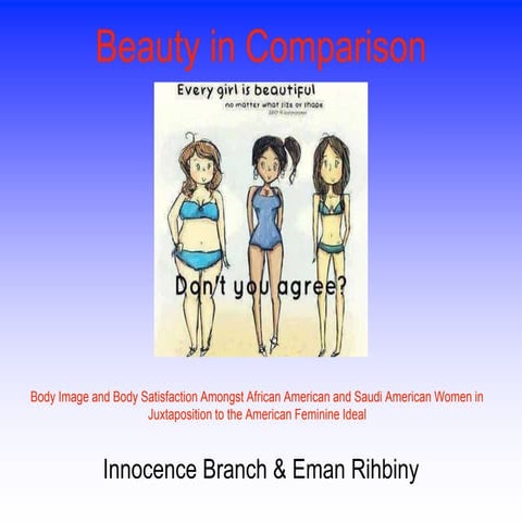 Beauty in Comparison Presentation