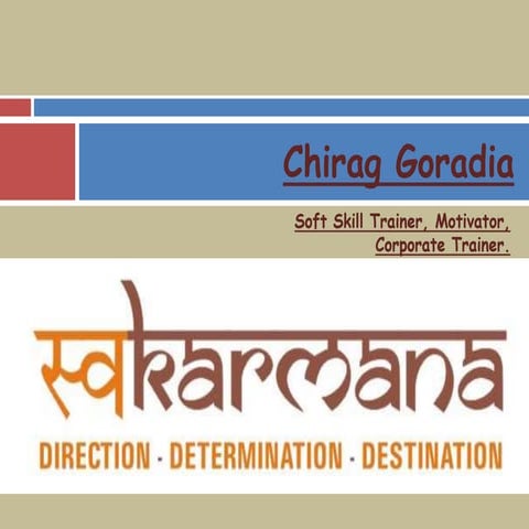 Chirag Goradia - Swakarmana