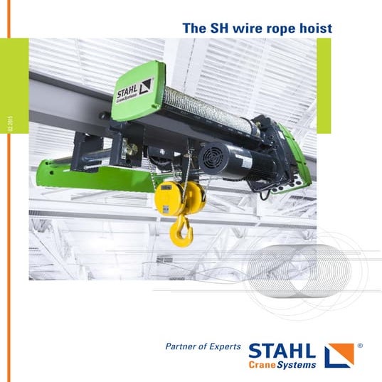 Stahl SH Wire Rope Hoist br_sz_sh_en_150325_web | PDF