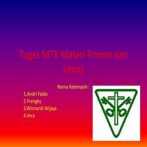 8 f7 prisma dan limas