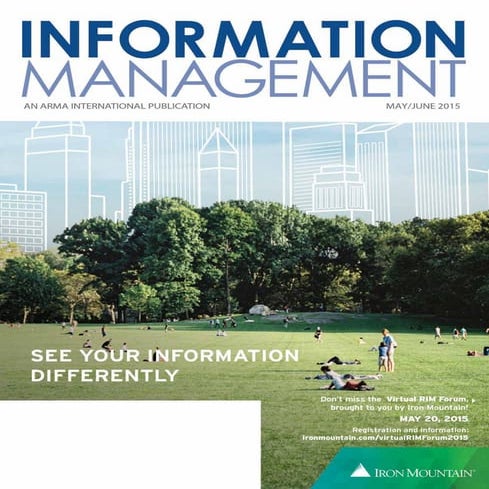 Taming Information - InfoManagement2015