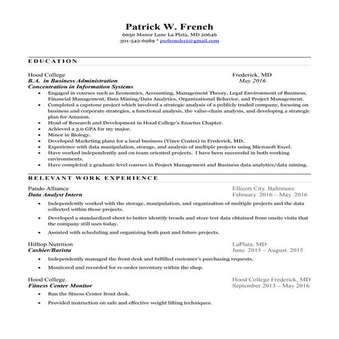 jason resume sample | PDF