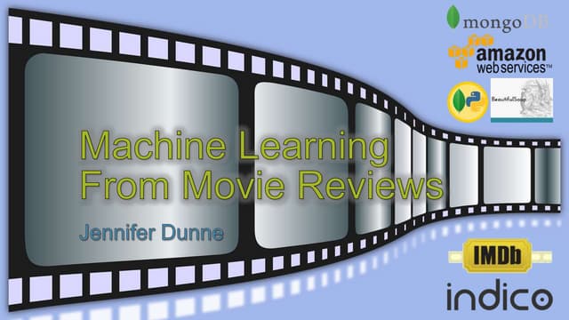 Machine Learning From Movie Reviews - Long Form