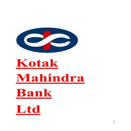 KOTAK REPORT