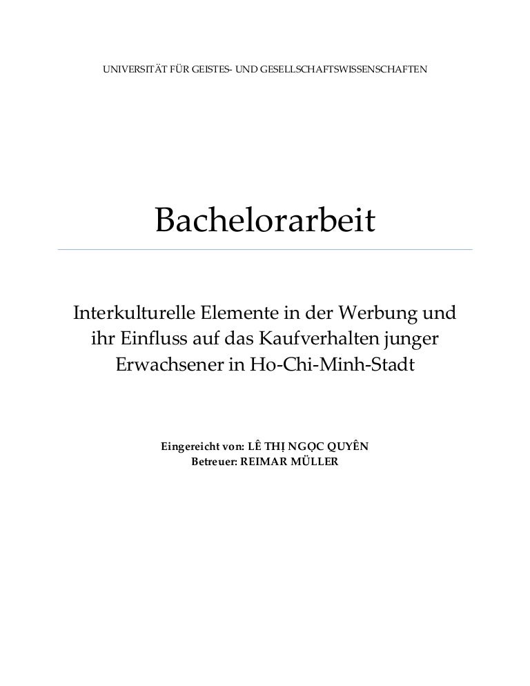 Abschlussarbeit