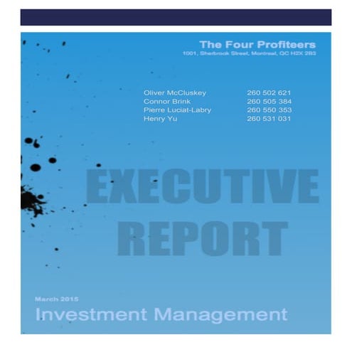 Investment Management