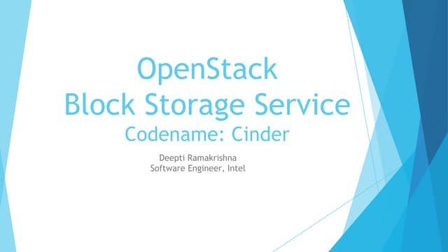 OpenStack Cinder