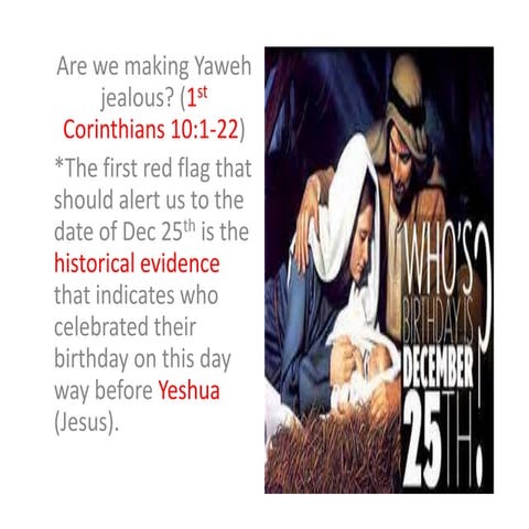 The X-mas/Nimrod Truth