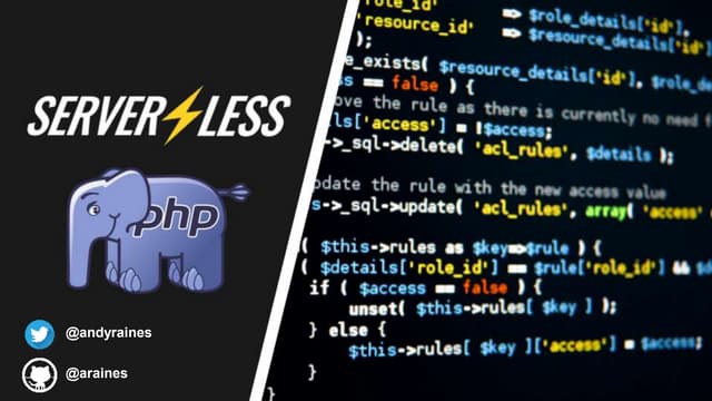 Getting Started with Serverless PHP