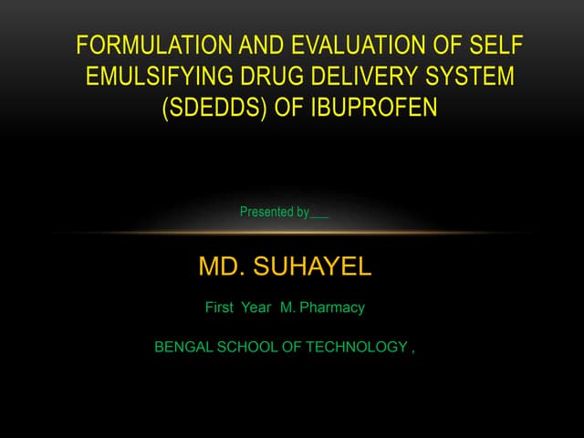 New ppt sedds