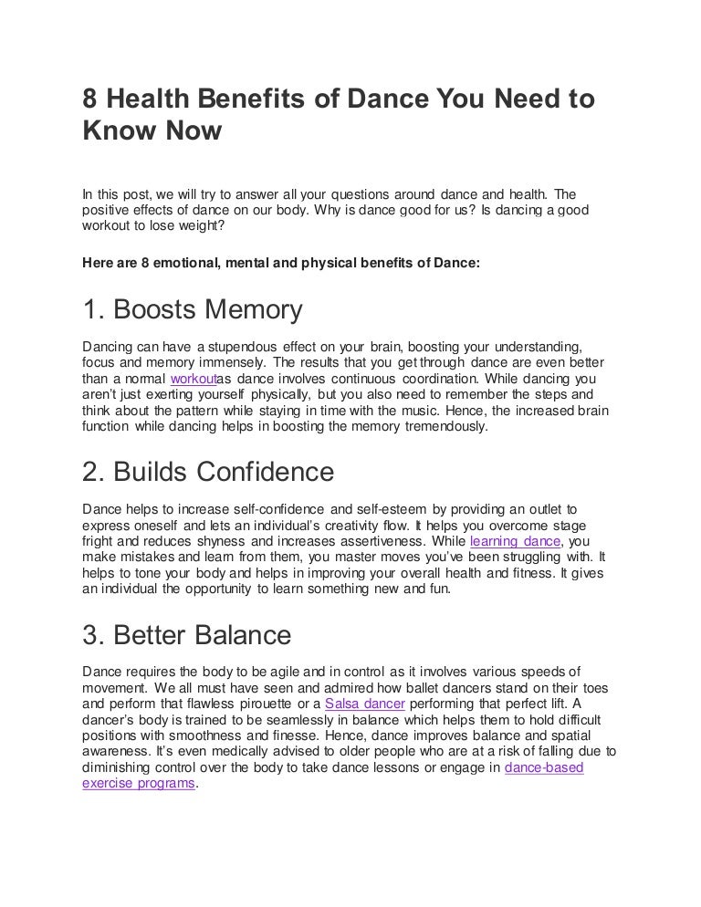 8 health benefits of dance you need to know now