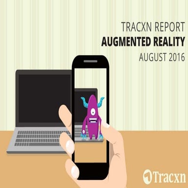 Tracxn Research: Augmented Reality Landscape, August 2016