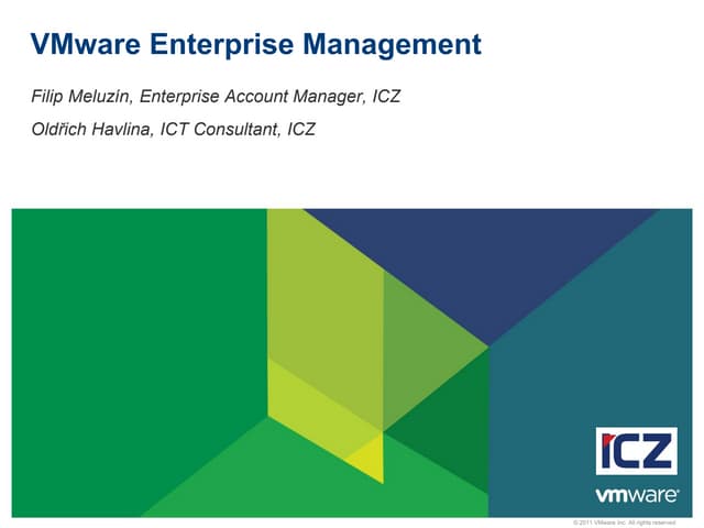 VMware Enterprise Manager s ICZ