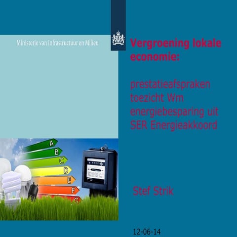 Ministerie IenM: Vergroening lokale economie (Hengelo gld)