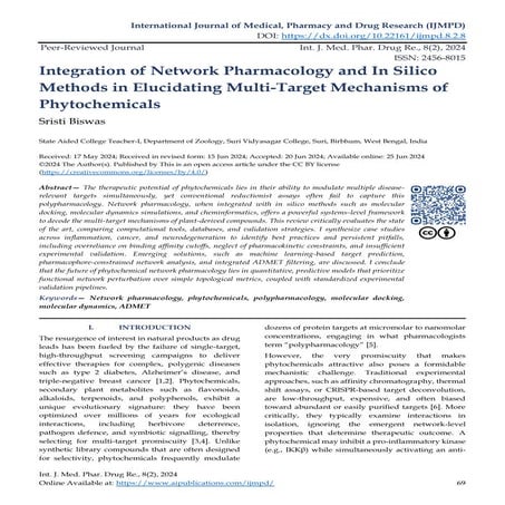 Network Pharmacology : The Future of Drug Discovery in the AI Era (2025 ...