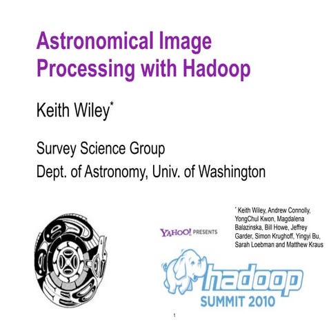 A Non-Standard use Case of Hadoop: High Scale Image Processing and ...