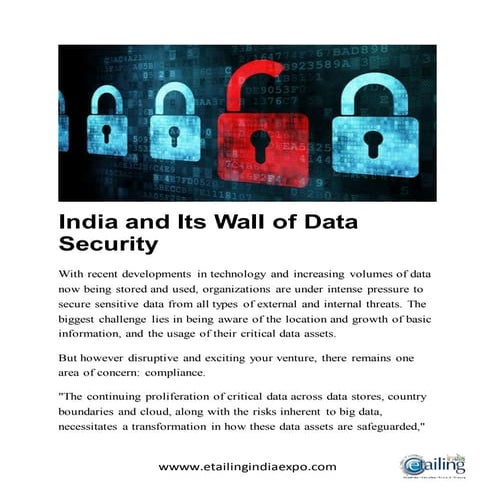 India and Its Wall of Data Security