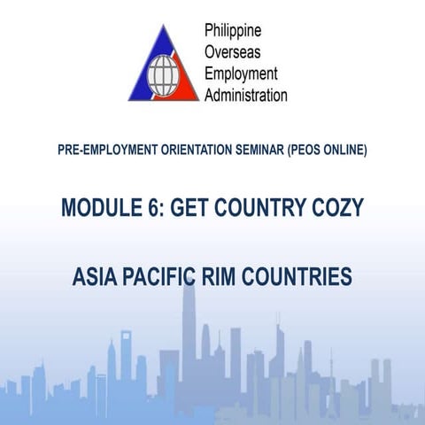 Filipino^module 6   country cozy-asia pacific