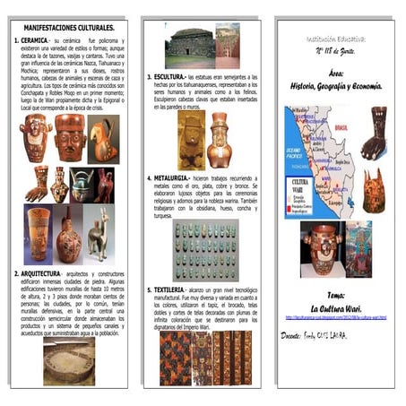8 la cultura wari triptico
