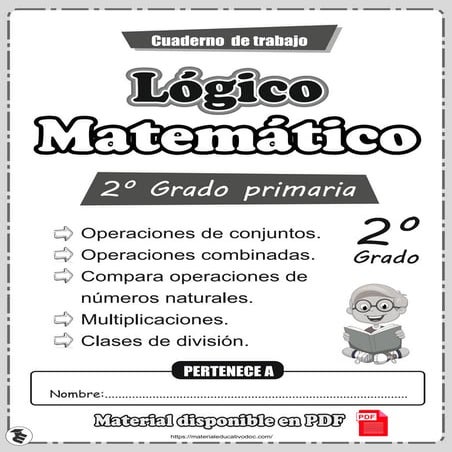 CUADERNO DE TRABAJO 2DO GRADO MATEMATICAS | PDF