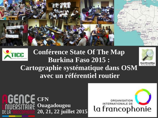 Cartographie systématique dans OSM  avec un référentiel routier