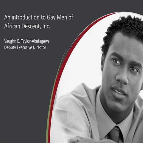 An introduction to gay men of african descent (2)