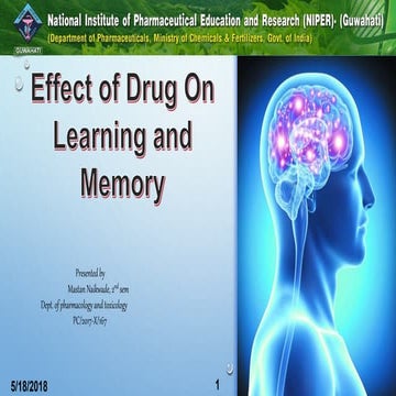 screening model for learning and memory