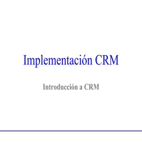 8Mayo_Introducción a CRM