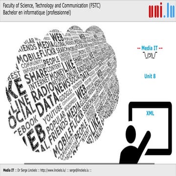 Media IT - XML and sublanguages