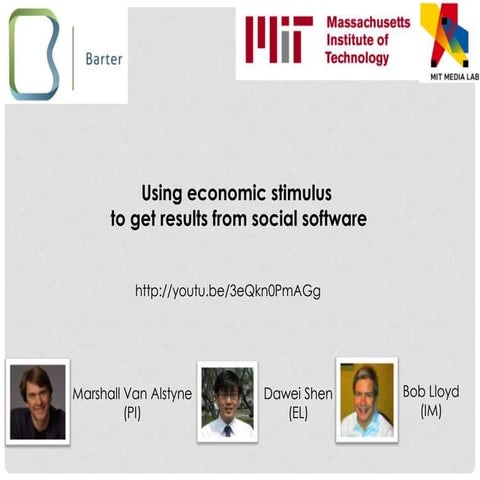 Barter NSF Final Presentation